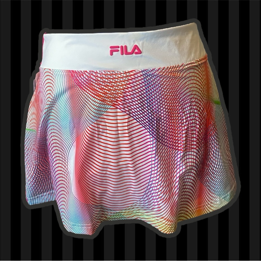 Fila Christopher Bevans Spectrum Tennis Skort